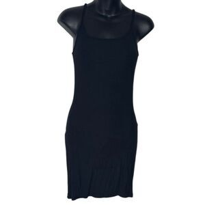 Skims women’s medium modal blend stretch ribbed tank dress‎ casual